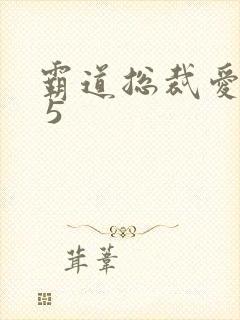 霸道总裁爱上我 5
