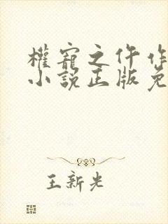 权宠之仵作医妃小说正版免费