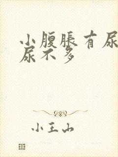 小腹胀有尿意却尿不多