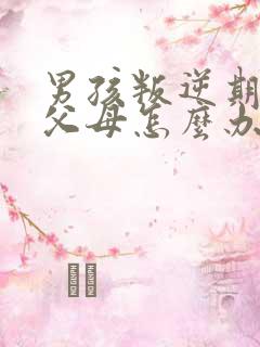 男孩叛逆期打骂父母怎么办