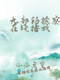 九部的检察官 在线播放