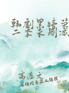 韩剧黑暗荣耀第二季未删减版