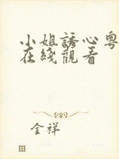 小姐诱心粤语版在线观看