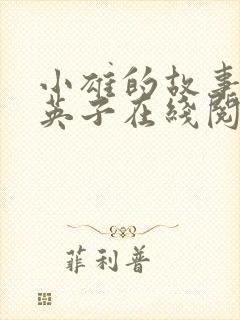 小雄的故事笨蛋英子在线阅读