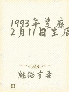 1993年农历2月11日生辰八字