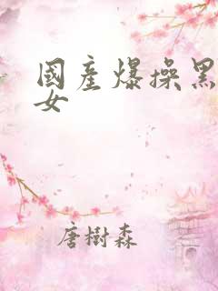 国产爆操黑丝美女