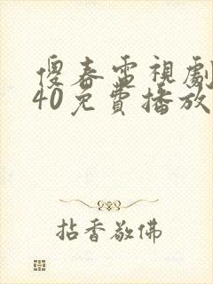 傻春电视剧全集40免费播放