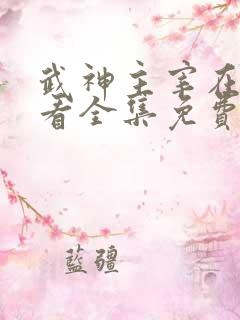 武神主宰在线观看全集免费高清播放