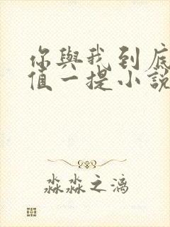 你与我到底是不值一提小说在线阅读