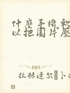 什么手机软件可以把图片压缩小一点
