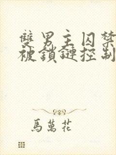 双男主囚禁逃跑被锁链控制的小说