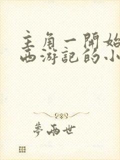 主角一开始写了西游记的小说