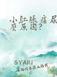 小肚胀痛尿多什么原因?