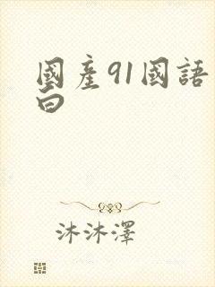 国产91国语对白