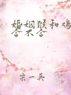 婚姻猴和鸡属相合不合