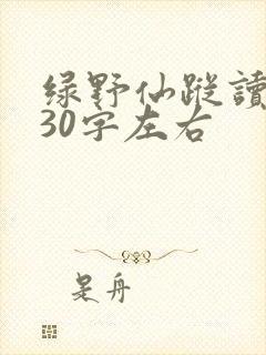 绿野仙踪读后感30字左右