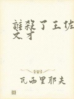 谁杀了王佐和袁文才