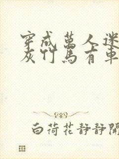 穿成万人迷的炮灰竹马有车吗