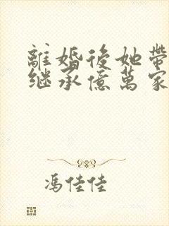 离婚后她带三宝继承亿万家产电子书免费阅读