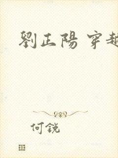 刘正阳 穿越