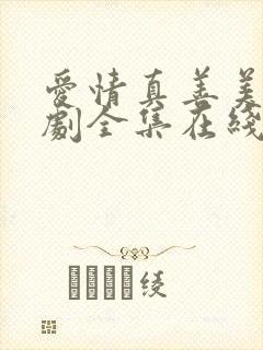 爱情真善美电视剧全集在线观看免费