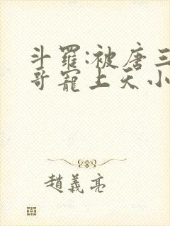 斗罗:被唐三哥哥宠上天小说