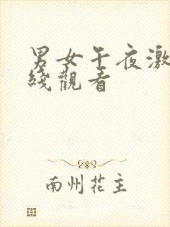 男女午夜激情在线观看