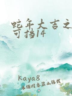 蛇年大吉之婚不可挡14