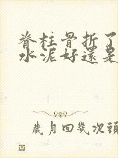 脊柱骨折了打骨水泥好还是保守治疗