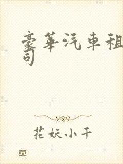 豪华汽车租赁公司