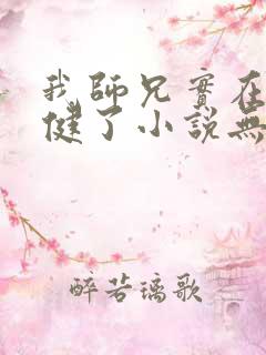 我师兄实在太稳健了小说无弹窗