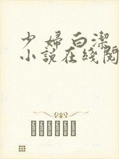 少 妇 白洁 小说在线阅读