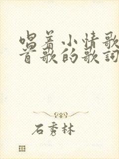 唱着小情歌是哪首歌的歌词