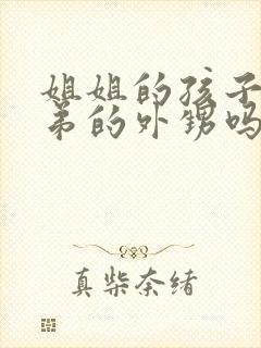 姐姐的孩子是弟弟的外甥吗