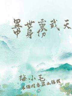 异世灵武天下陆中身份