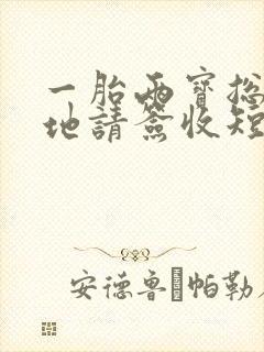 一胎两宝总裁爹地请签收短剧