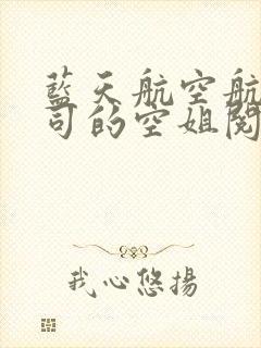 蓝天航空航天公司的空姐阅读