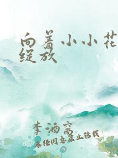 向着小小花蕾中绽放