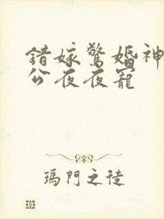 错嫁惊婚神秘老公夜夜宠