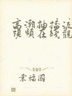 高潮抽搐流白浆视频在线观看