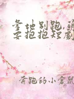 爹地别跑,萌宝要抱抱短剧