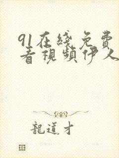 91在线免费观看视频伊人