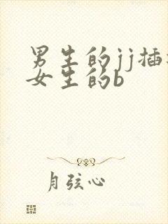 男生的jj插进女生的b