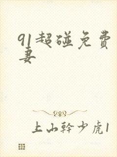 91超碰免费人妻