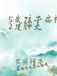5岁孩子扁桃体2度肿大