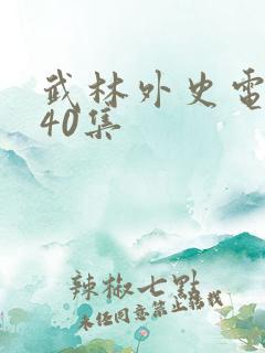 武林外史电视剧40集