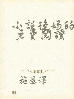 小说后妈的春天 免费阅读