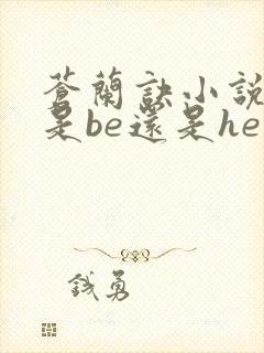 苍兰诀小说结局是be还是he