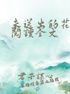 未送出的花免费阅读全文
