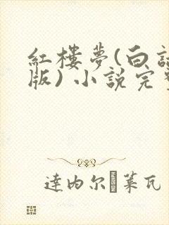 红楼梦(白话文版) 小说完整